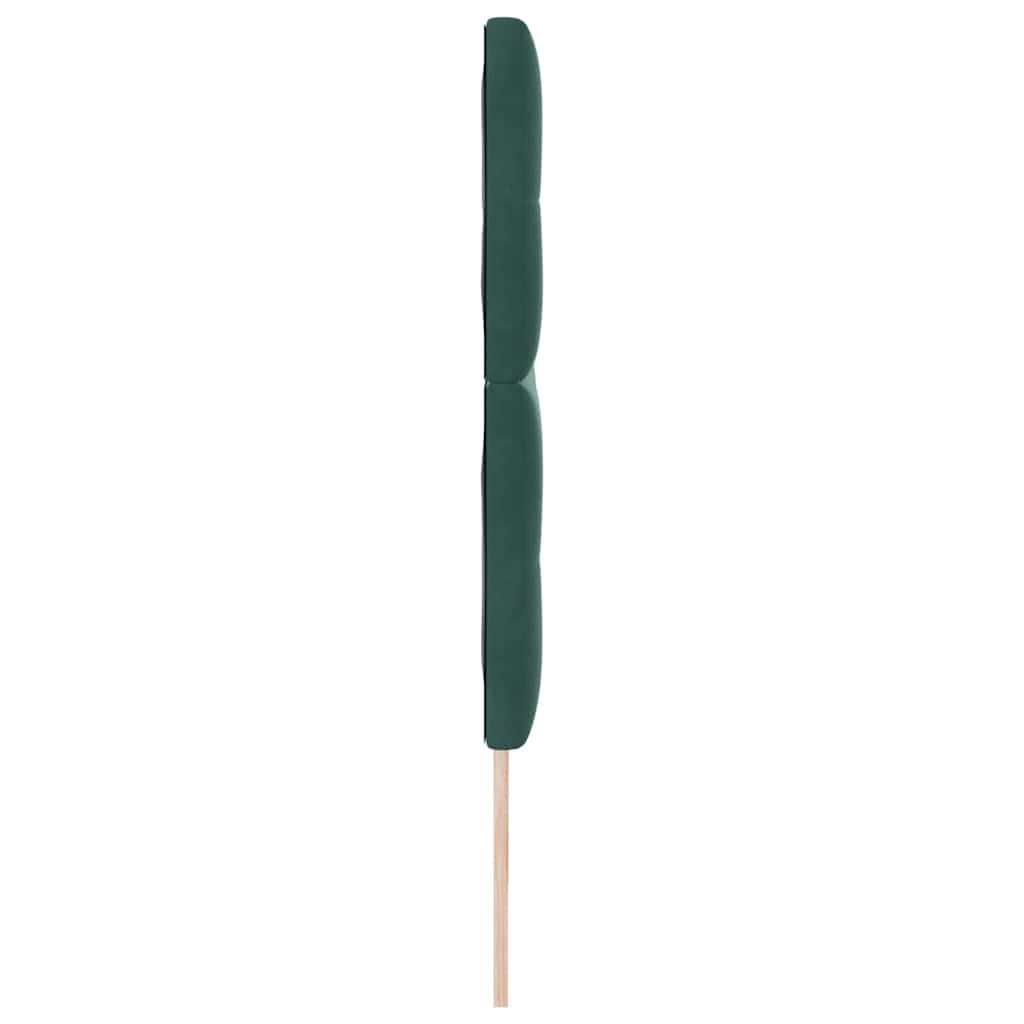 Testiera Verde Scuro 180 cm Velluto