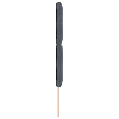 Testiera Grigio scuro 200 cm Velluto