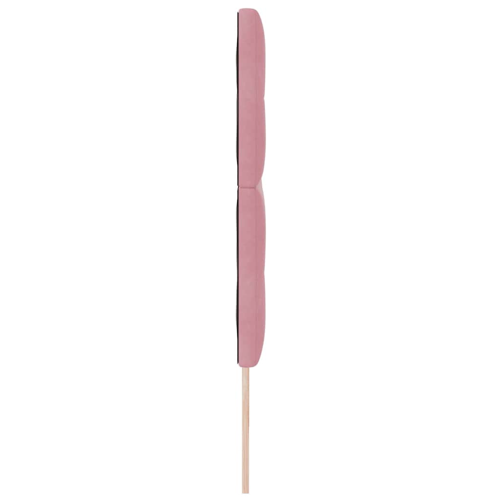 Testiera Rosa 200 cm Velluto