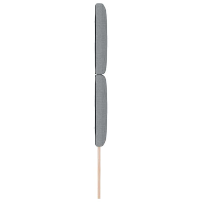 Testiera Grigio chiaro 80 cm Tessuto
