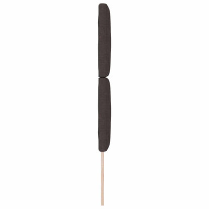 Testiera Marrone Scuro 80 cm Tessuto