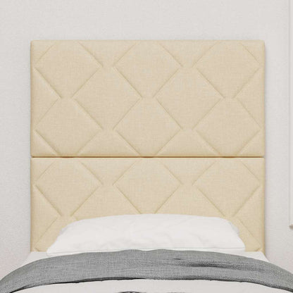 Testiera Crema 80 cm Tessuto