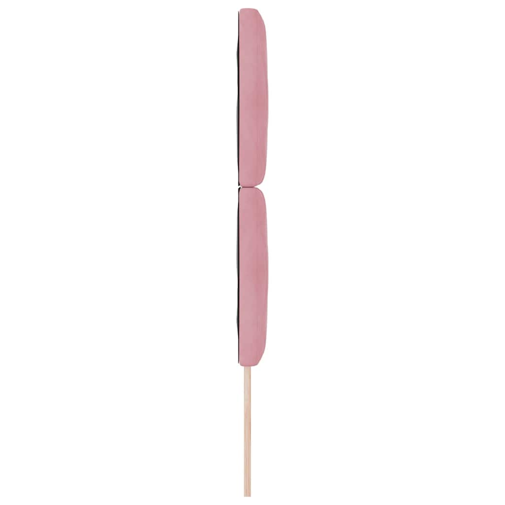Testiera Rosa 80 cm Velluto