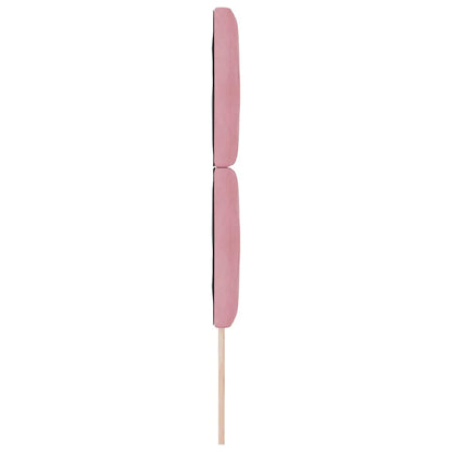 Testiera Rosa 80 cm Velluto