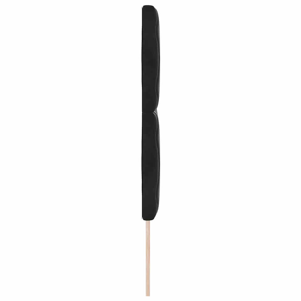 Testiera Nero 144 cm Velluto