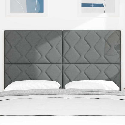 Testiera Grigio scuro 160 cm Tessuto