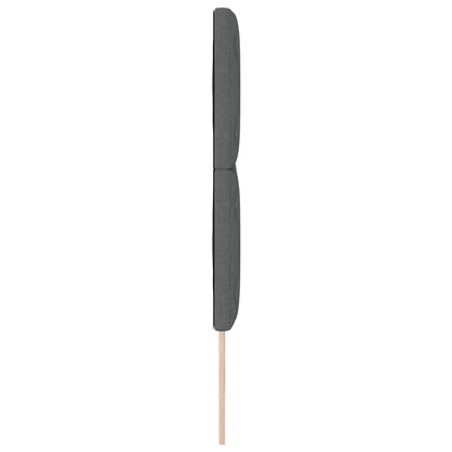Testiera Grigio scuro 160 cm Tessuto