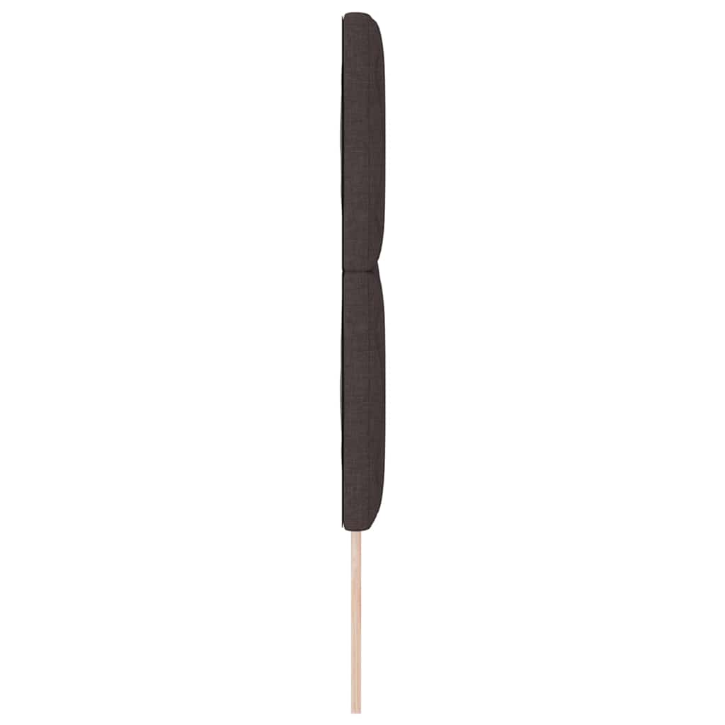Testiera Marrone Scuro 160 cm Tessuto