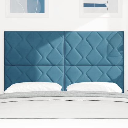 Testiera Blu Scuro 160 cm Velluto