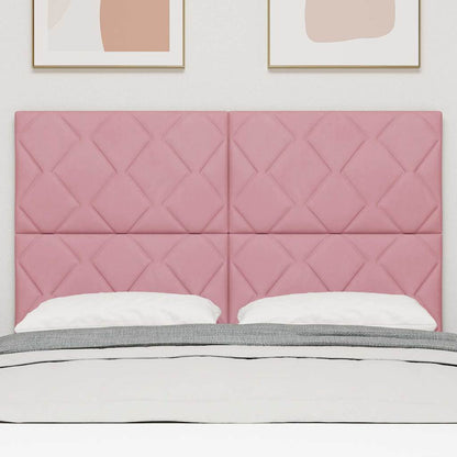 Testiera Rosa 160 cm Velluto