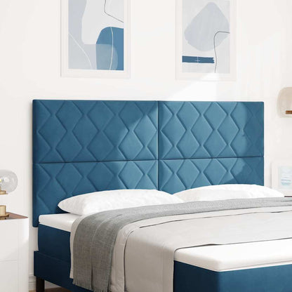 Testiera Blu Scuro 180 cm Velluto