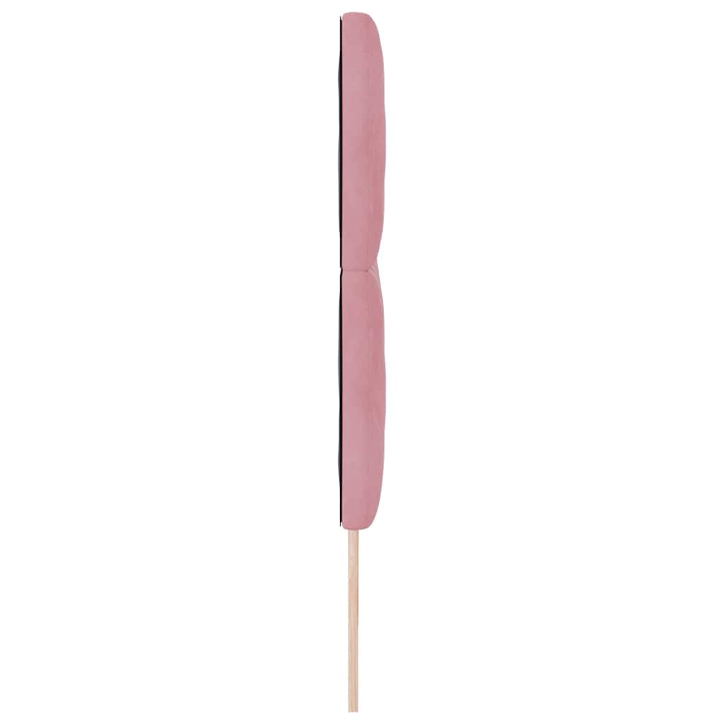 Testiera Rosa 180 cm Velluto