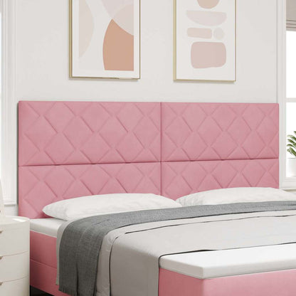 Testiera Rosa 200 cm Velluto