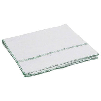 Panni per la Pulizia 50pz Righe Bianche e Verdi 50x60 cm