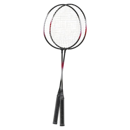 Set da Badminton con 2 Racchette, Rete e Custodia 292x30x152 cm