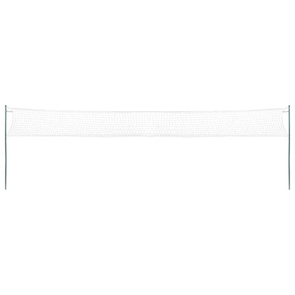Set da Badminton con 4 Racchette e Rete 620x151 cm