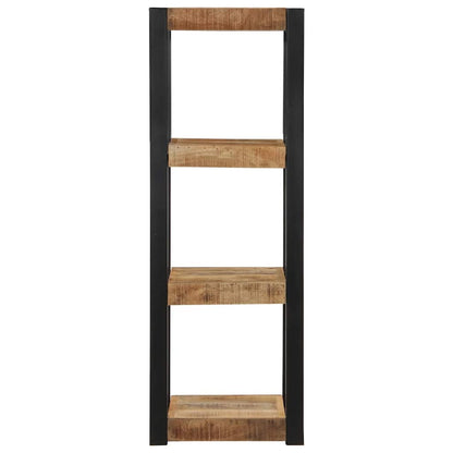 Mensola da Parete 35x35x100cm in Legno Massello di Mango Grezzo