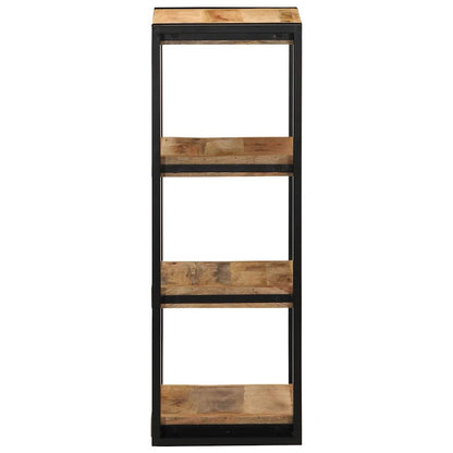 Mensola da Parete 35x35x100cm in Legno Massello di Mango Grezzo