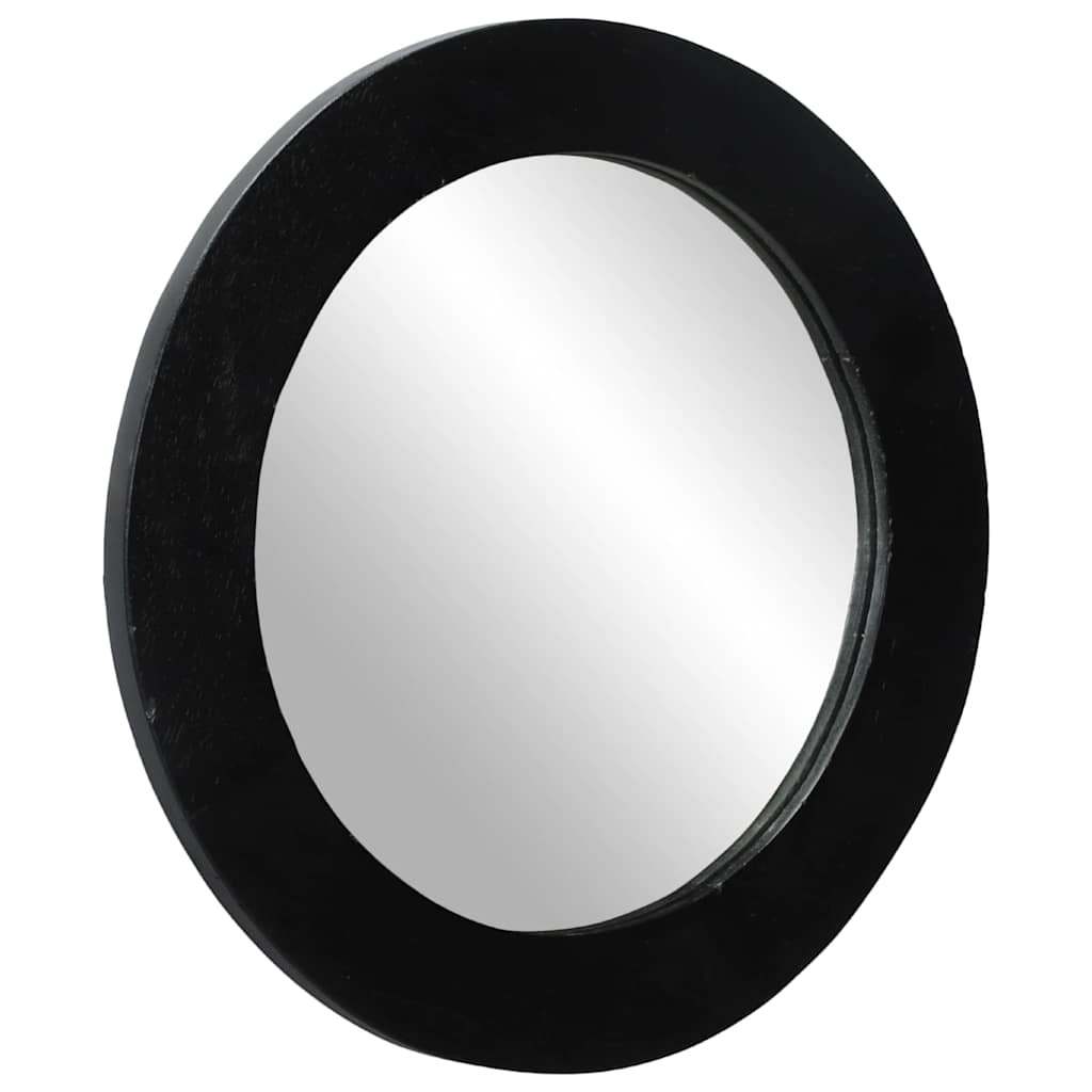 Tavolo da Trucco con specchio Marrone Legno massello di mango
