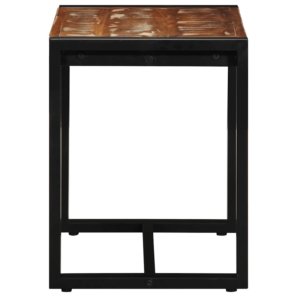 Panca Multicolore 60x35x45 cm in Legno Massello Recupero
