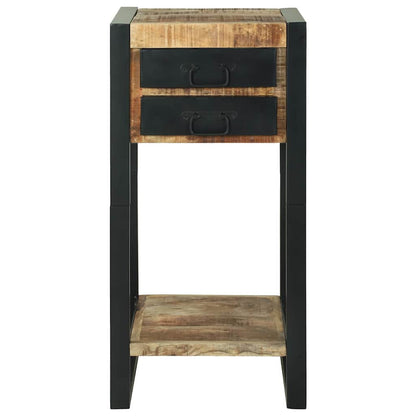 Tavolino Marrone 40 x 40 x 80 cm Legno di mango massello
