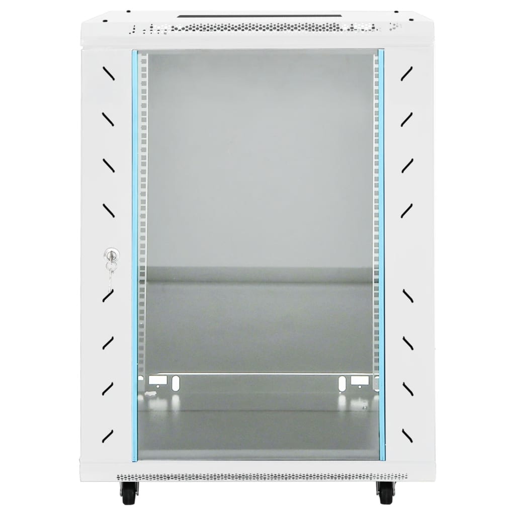 Armadietto di Rete 15U 19" IP20 Grigio 53x40x80 cm