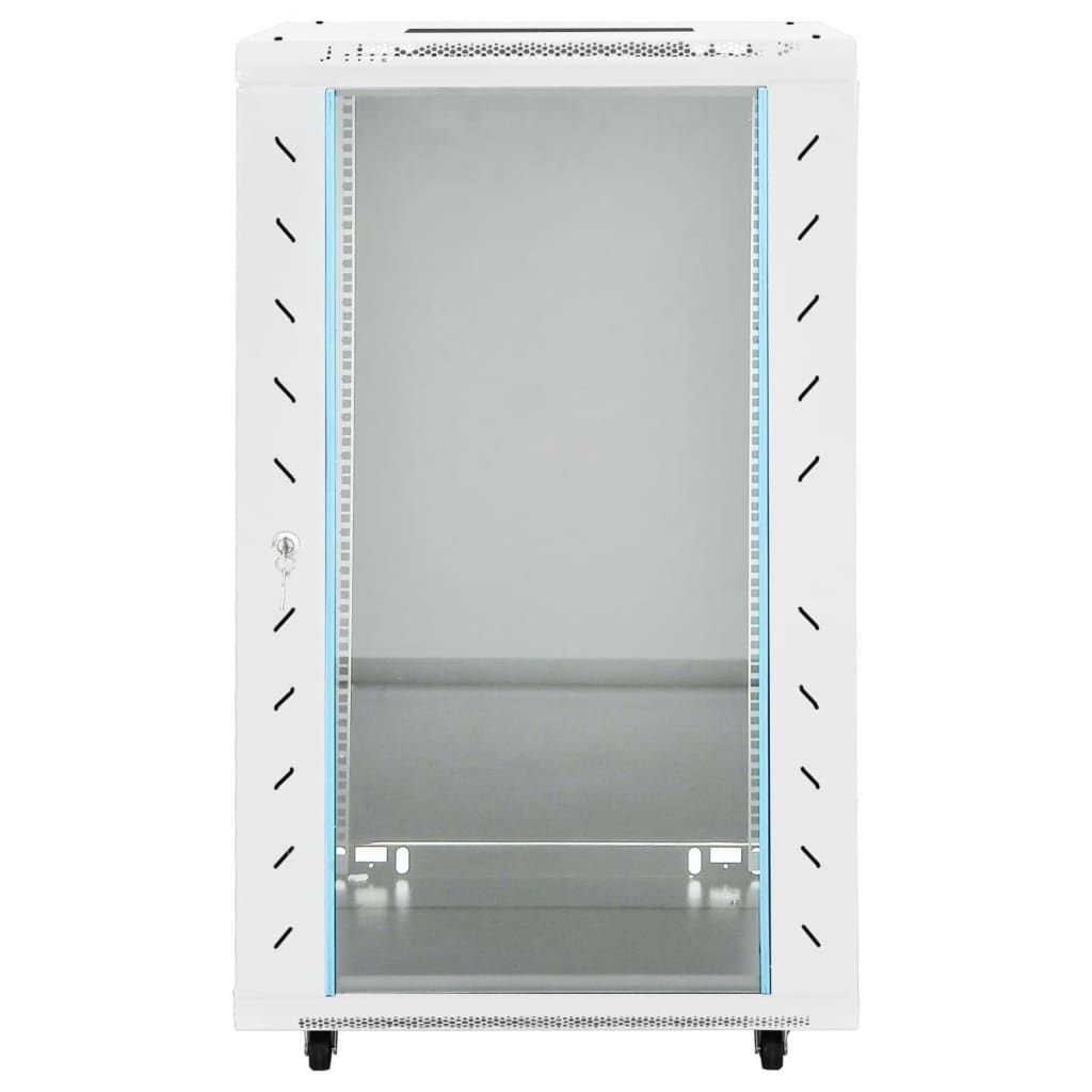 Armadietto di Rete 18U 19" IP20 Grigio 60x60x100 cm