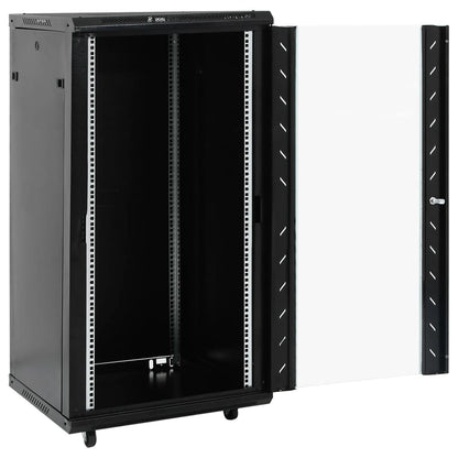 Armadietto di Rete 22U 19" IP20 Nero 60x60x120 cm