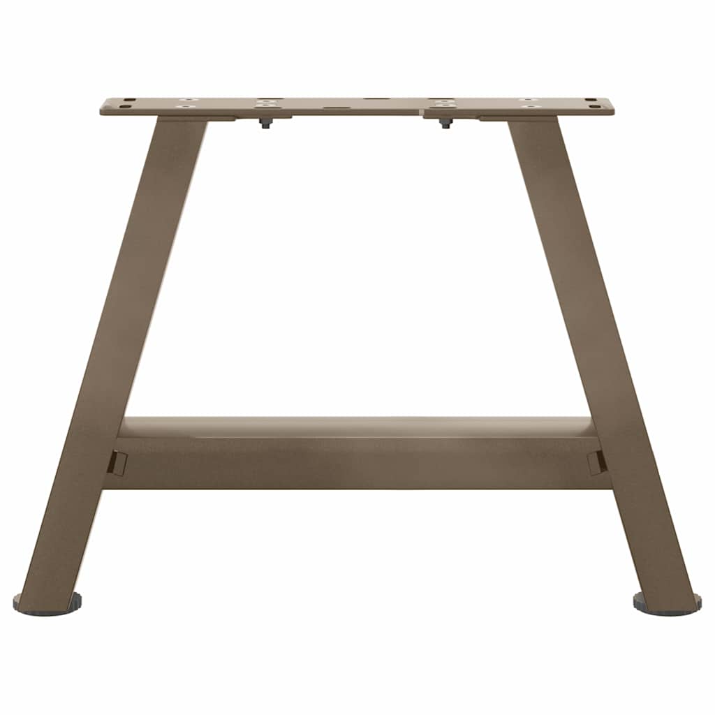 Gambe per Tavolino da CaffÃ¨ a Forma di A 2 pz 30x(30-31) cm Acciaio