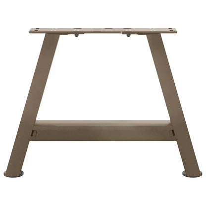 Gambe per Tavolino da CaffÃ¨ a Forma di A 2 pz 30x(30-31) cm Acciaio