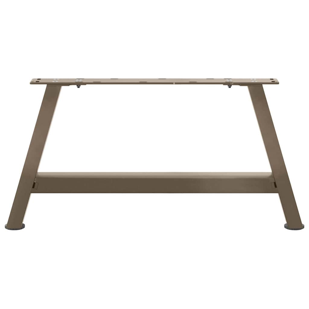 Gambe per Tavolino da CaffÃ¨ a Forma di A 2 pz 60x(30-31) cm Acciaio