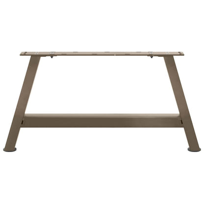 Gambe per Tavolino da CaffÃ¨ a Forma di A 2 pz 60x(30-31) cm Acciaio