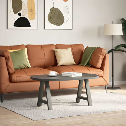 Gambe per Tavolino da CaffÃ¨ a Forma di A 2 pz Antracite 50x(42-43) cm Acciaio