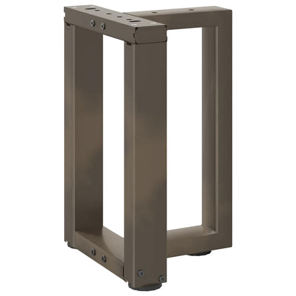 Gambe Tavolino CaffÃ¨ a T 2 pz Naturale 28x25x(42-43) cm Acciaio