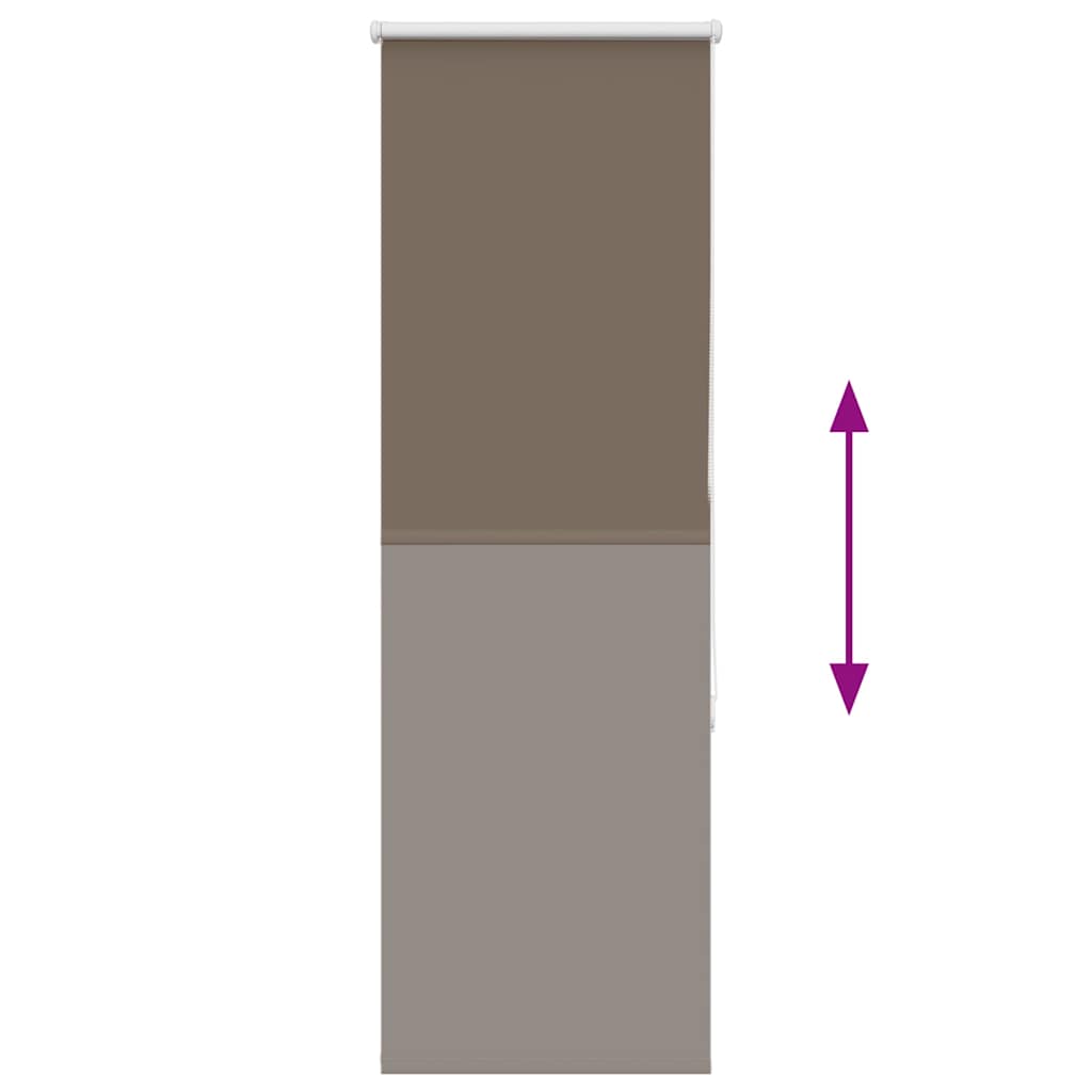 Tenda a Rullo Oscurante 40x130 cm Larghezza Tessuto 35,7 cm