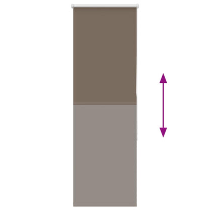 Tenda a Rullo Oscurante 45x130 cm Larghezza Tessuto 40,7 cm