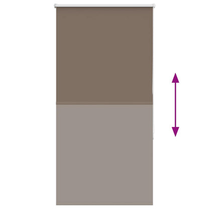 Tenda a Rullo Oscurante 80x130 cm Larghezza Tessuto 75,7 cm