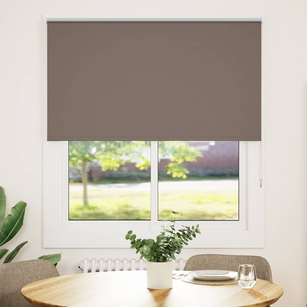 Tenda a Rullo Oscurante 130x130 cm Larghezza Tessuto 126,6 cm