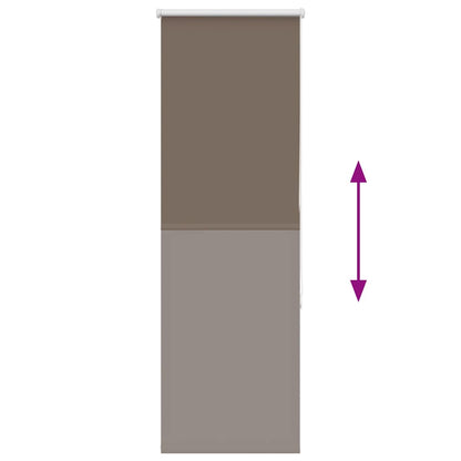 Tenda a Rullo Oscurante 45x175 cm Larghezza Tessuto 40,7 cm