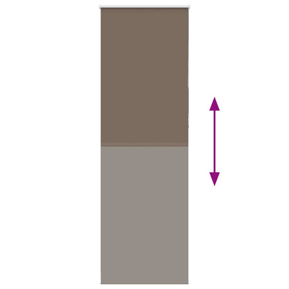 Tenda a Rullo Oscurante 65x230 cm Larghezza Tessuto 60,7 cm