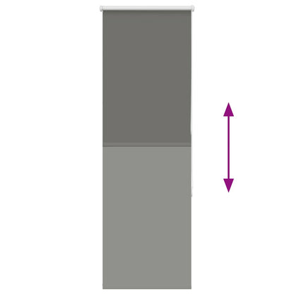 Tenda a Rullo Oscurante 40x130 cm Larghezza Tessuto 35,7 cm