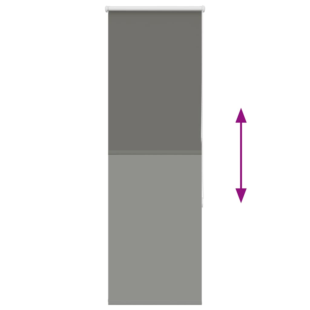 Tenda a Rullo Oscurante 50x130 cm Larghezza Tessuto 45,7 cm