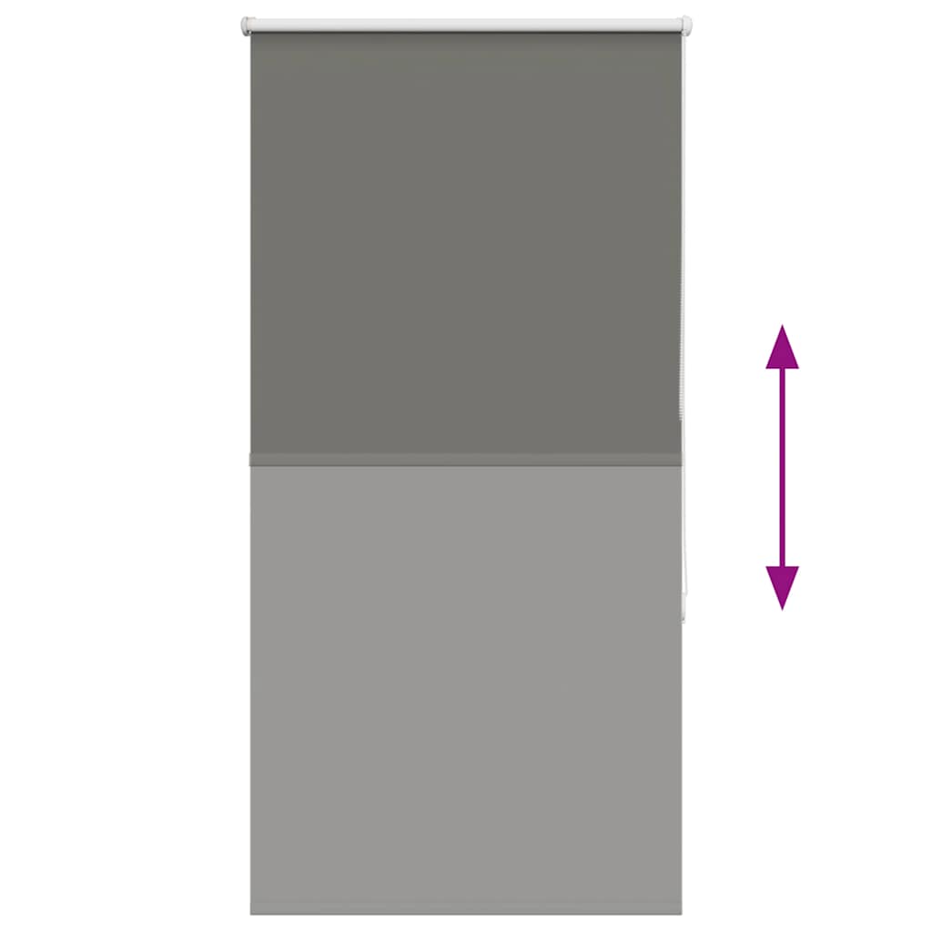 Tenda a Rullo Oscurante 75x150 cm Larghezza Tessuto 70,7 cm
