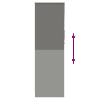 Tenda a Rullo Oscurante 75x230 cm Larghezza Tessuto 70,7 cm