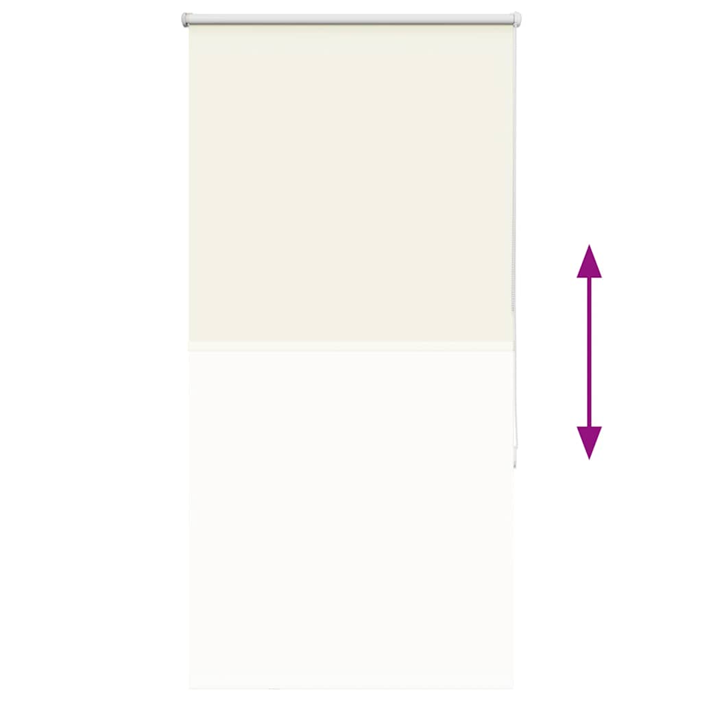 Tenda a Rullo Oscurante 80x130 cm Larghezza Tessuto 75,7 cm