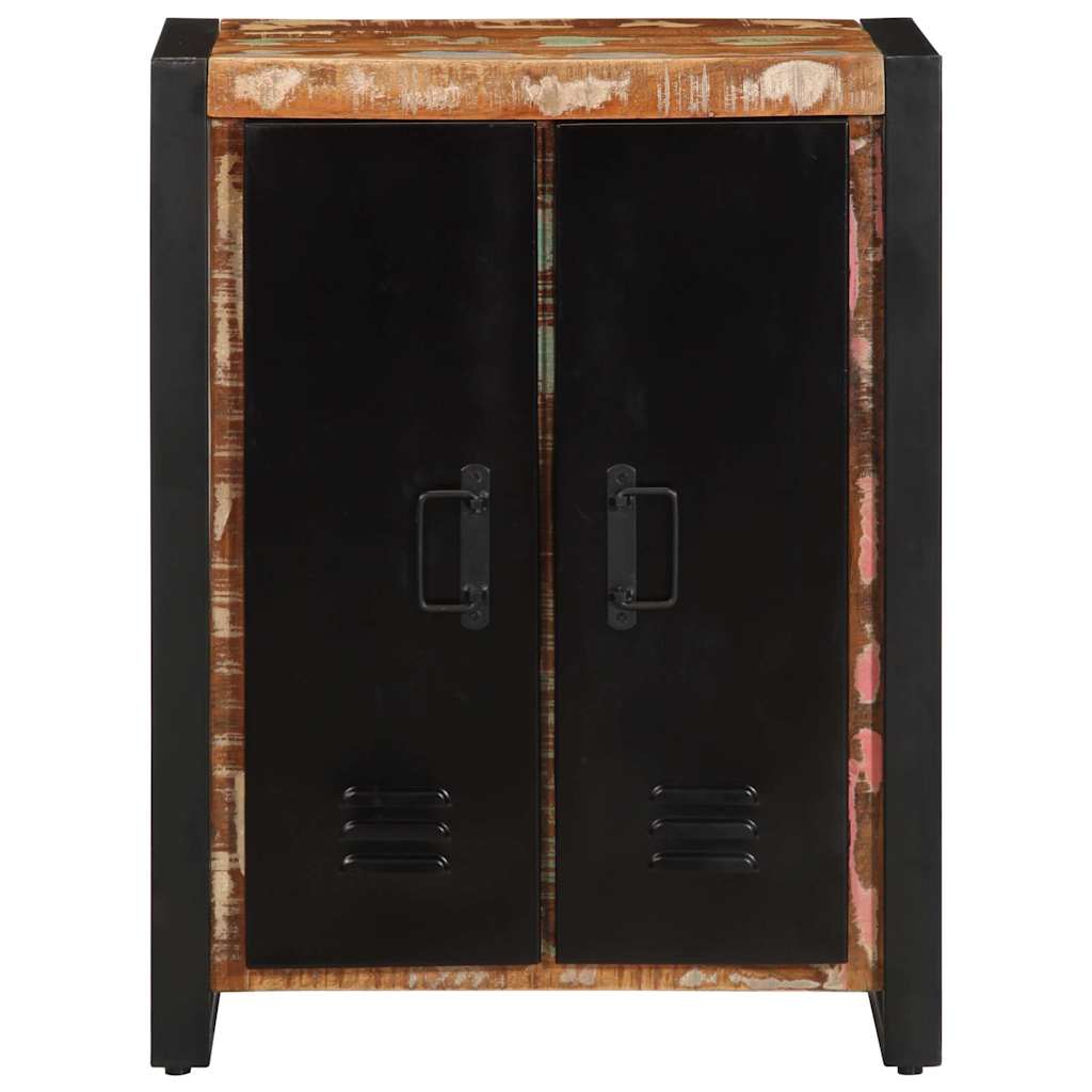 Credenza Multicolore 55x35x70 cm in Legno Massello Recupero