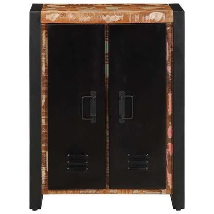 Credenza Multicolore 55x35x70 cm in Legno Massello Recupero