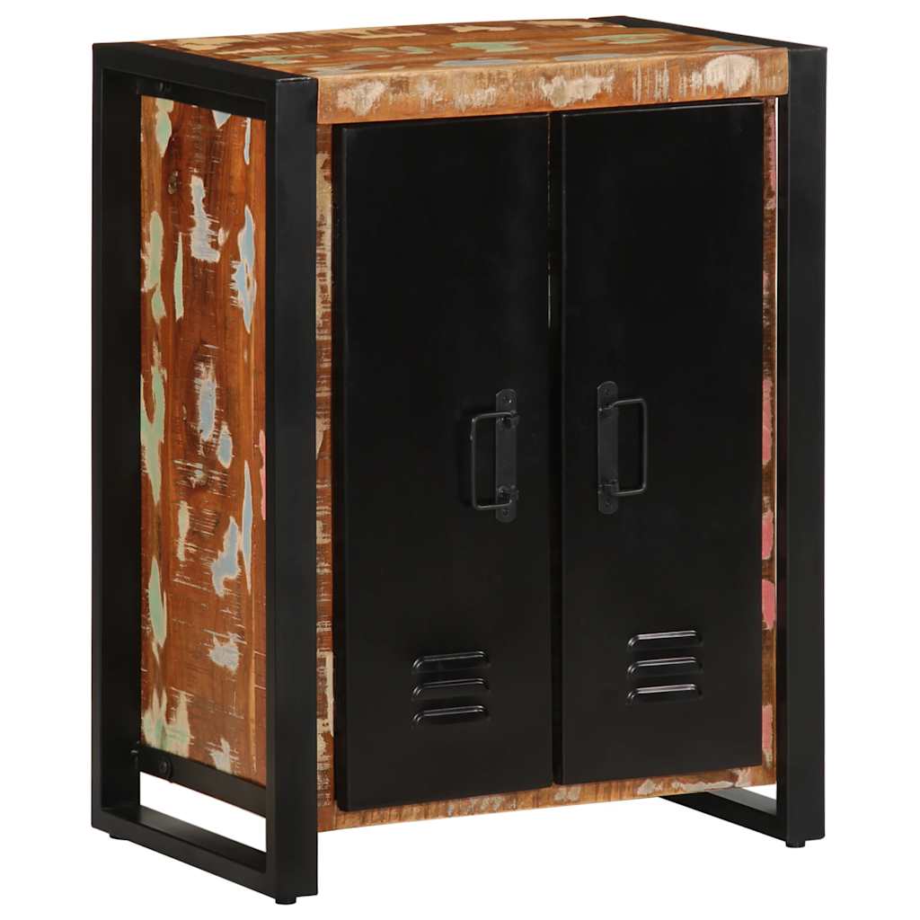 Credenza Multicolore 55x35x70 cm in Legno Massello Recupero
