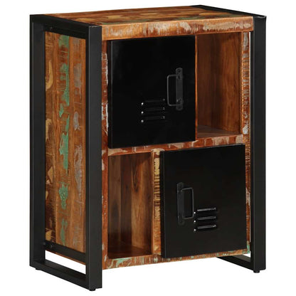Credenza Multicolore 55x35x70 cm in Legno Massello Recupero