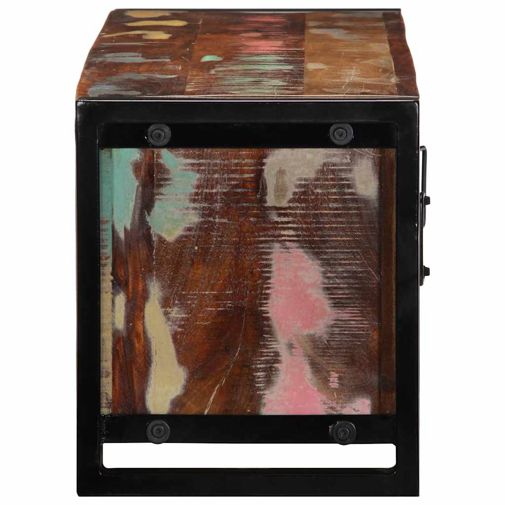 Mobile Porta TV 100x30x35 cm in Legno Massello di Recupero